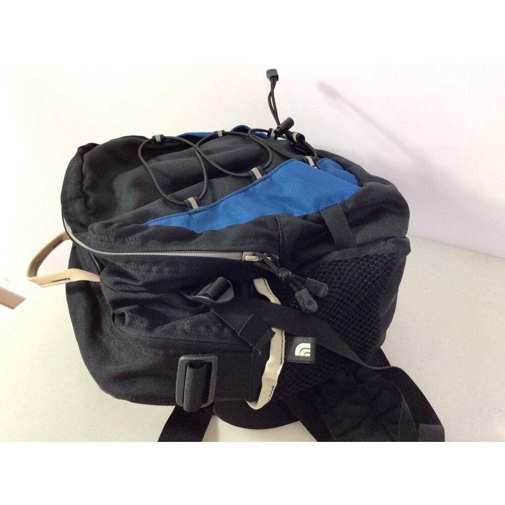The North Face Vintage Large Blue Fanny Travel Pack Messenger Bag - Picture 7 of 10